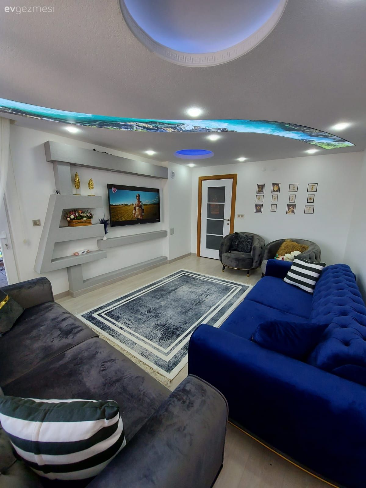 Altın Detayları Çok Seven Bu Sinop Evinde Tavanların Da Dili Var!