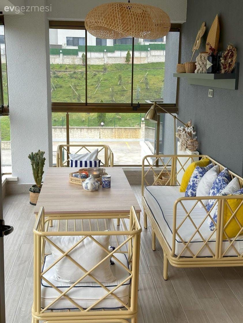 Yaz-Kış Kullanılan Bu Ankara Balkonunun Enerjisi de Hep Yüksek!