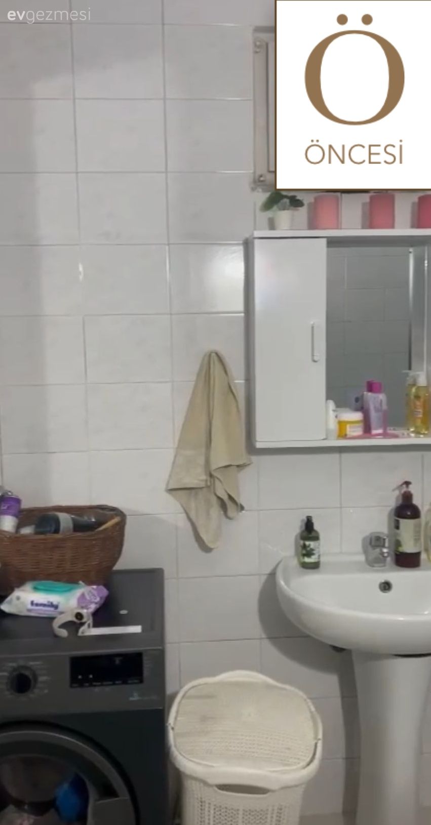 Öncesi&Sonrası: Bu Banyo Kiralık Olsa da Güzelleşmekten Geri Bırakılmamış!
