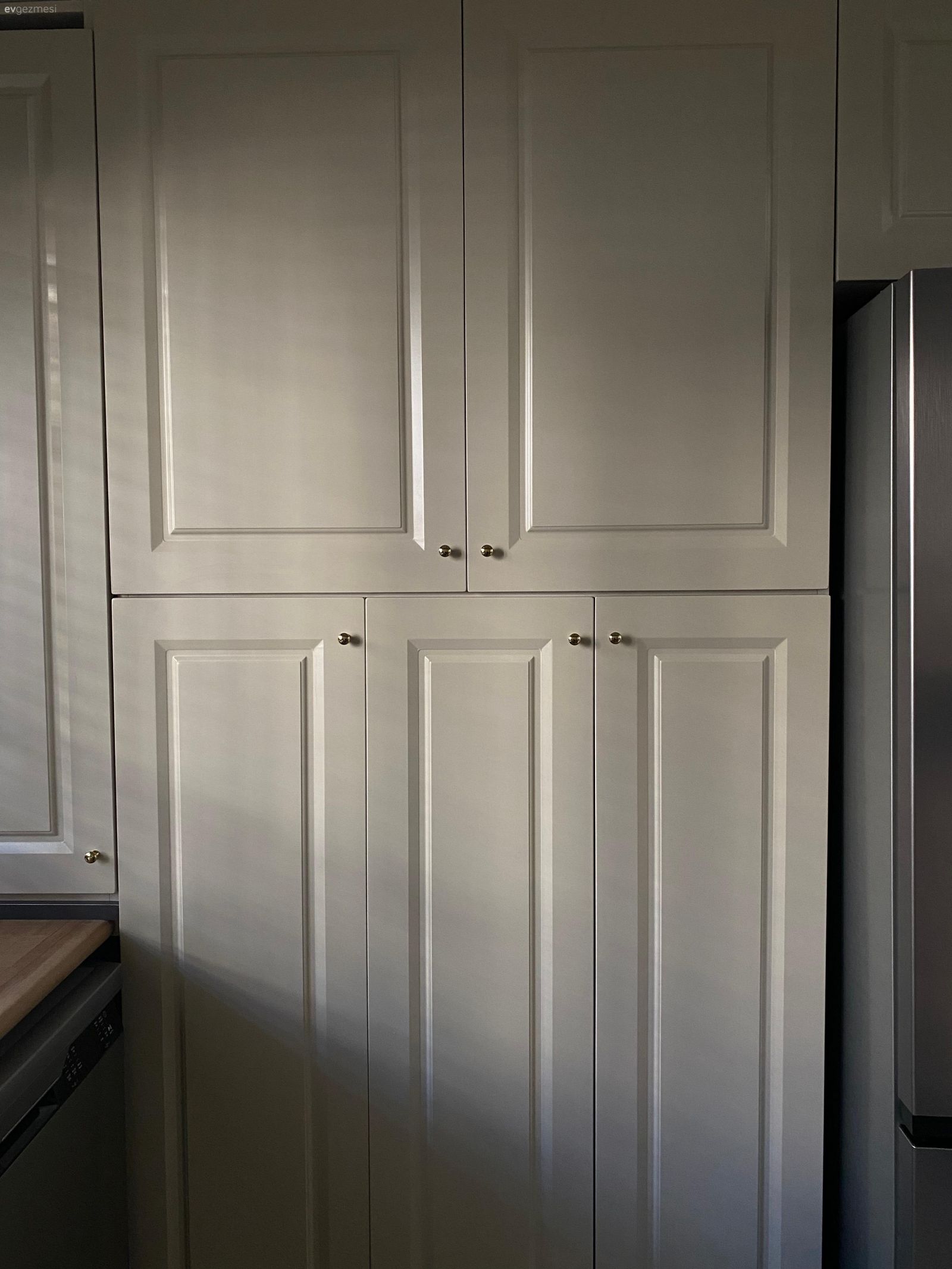 Tek Duvar Mutfak U-Tipine Dönünce Daha Kullanışlı Olmuş