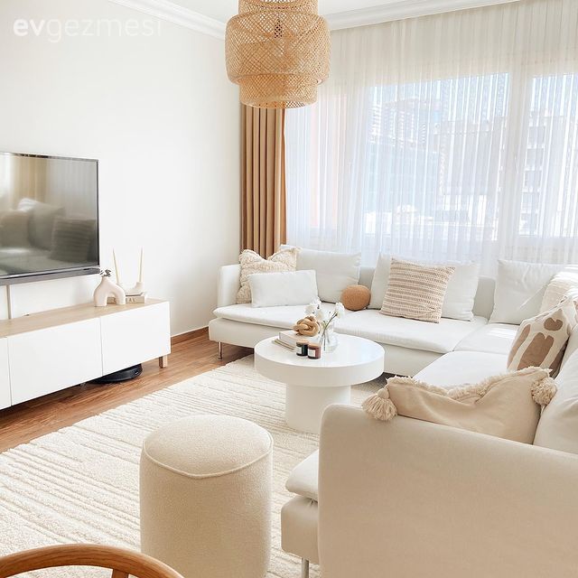 Açık Renkler, Ahşap ve Konfor: İstanbul'dan İskandinav Ruhlu Bir Ev