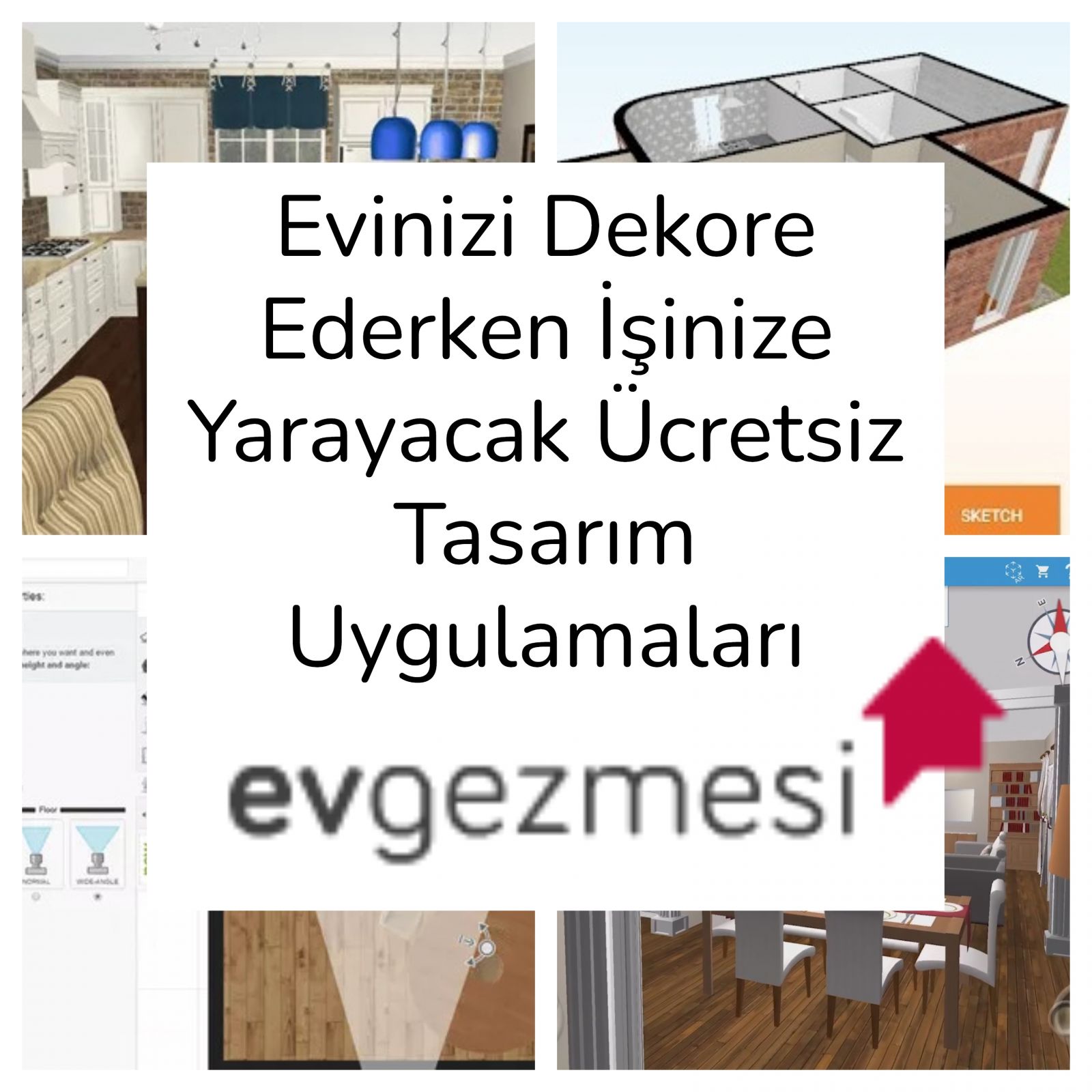 Dekorasyonda İşinize Yarayacak Ücretsiz Tasarım Uygulamaları