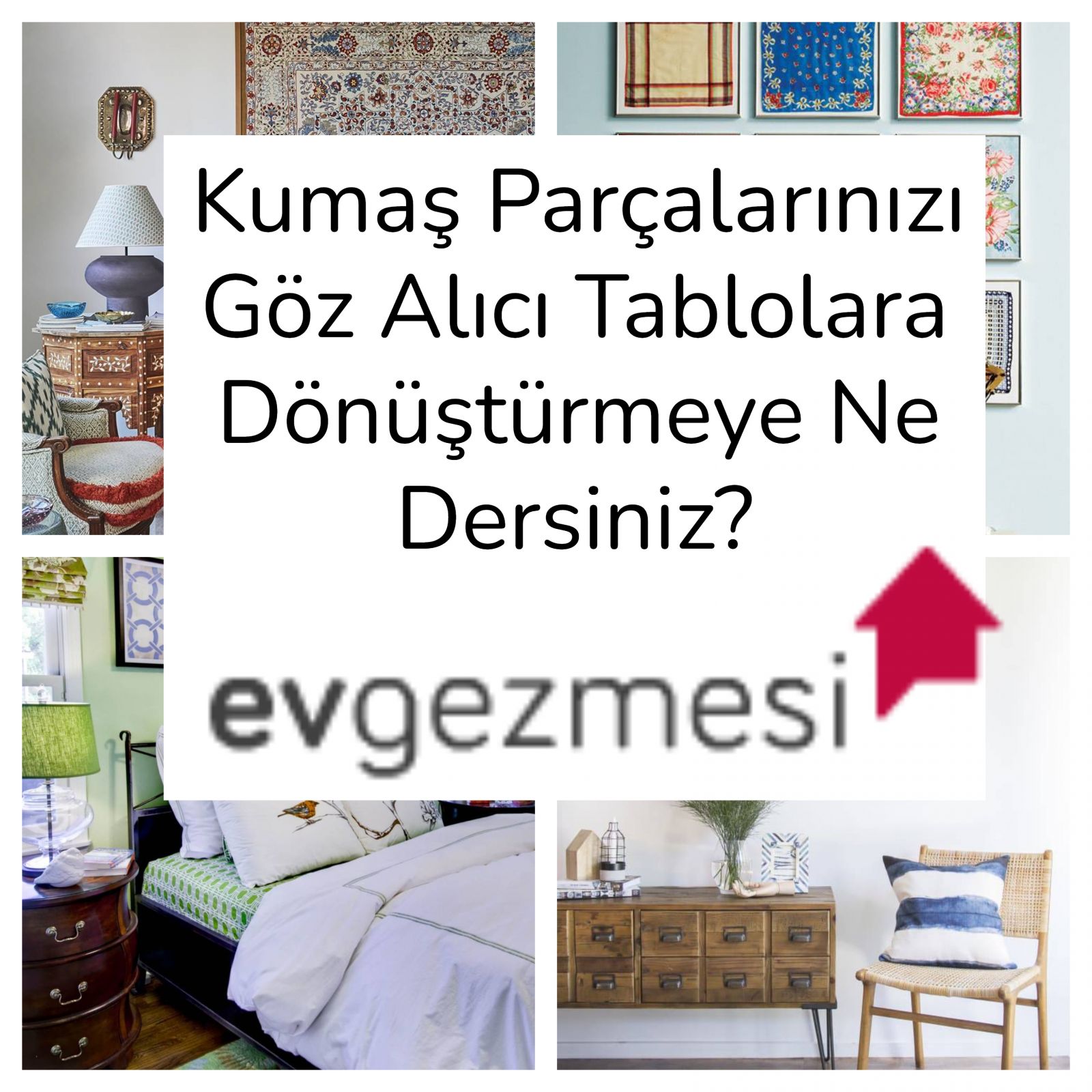 Kumaş Parçalarınızı Göz Alıcı Tablolara Dönüştürmeye Ne Dersiniz?