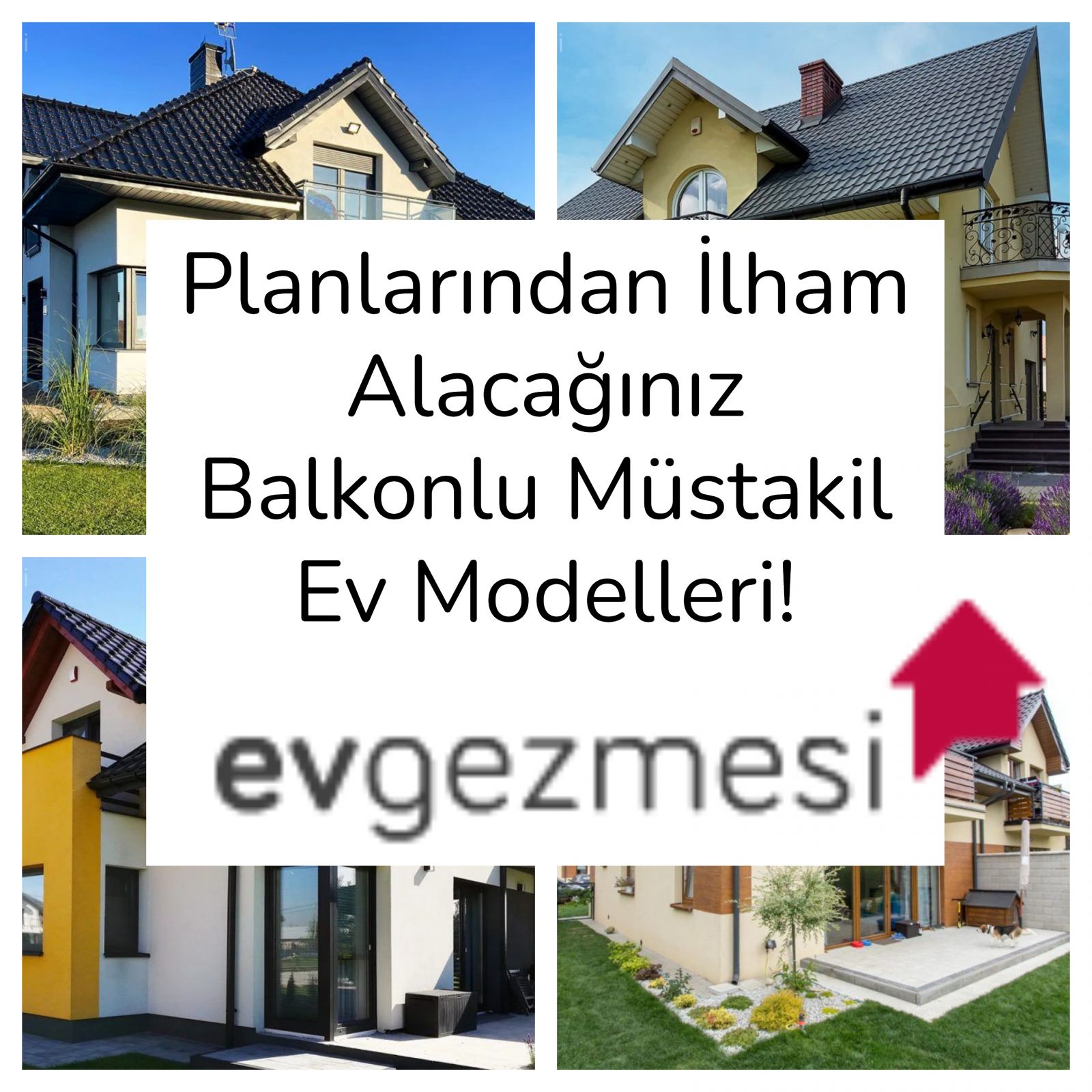 Planlarından İlham Alacağınız Balkonlu Müstakil Ev Modelleri