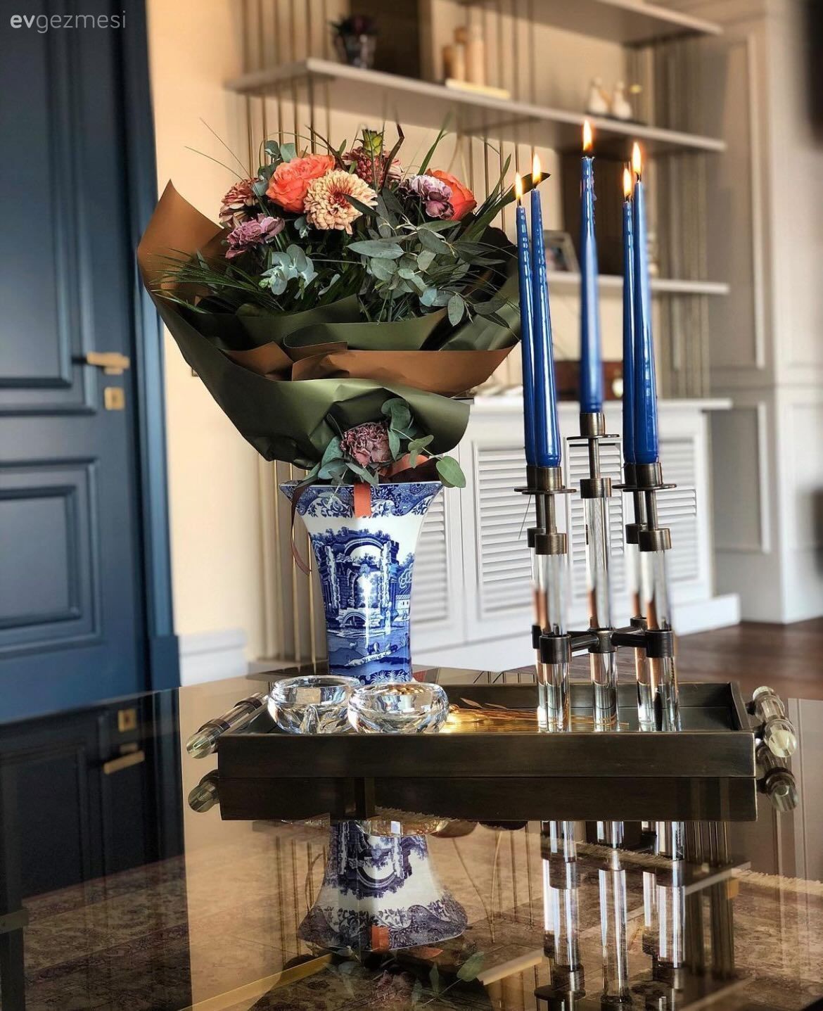 Vazo, Ev Aksesuar, Çiçekler, Şamdan, Dekoratif Objeler