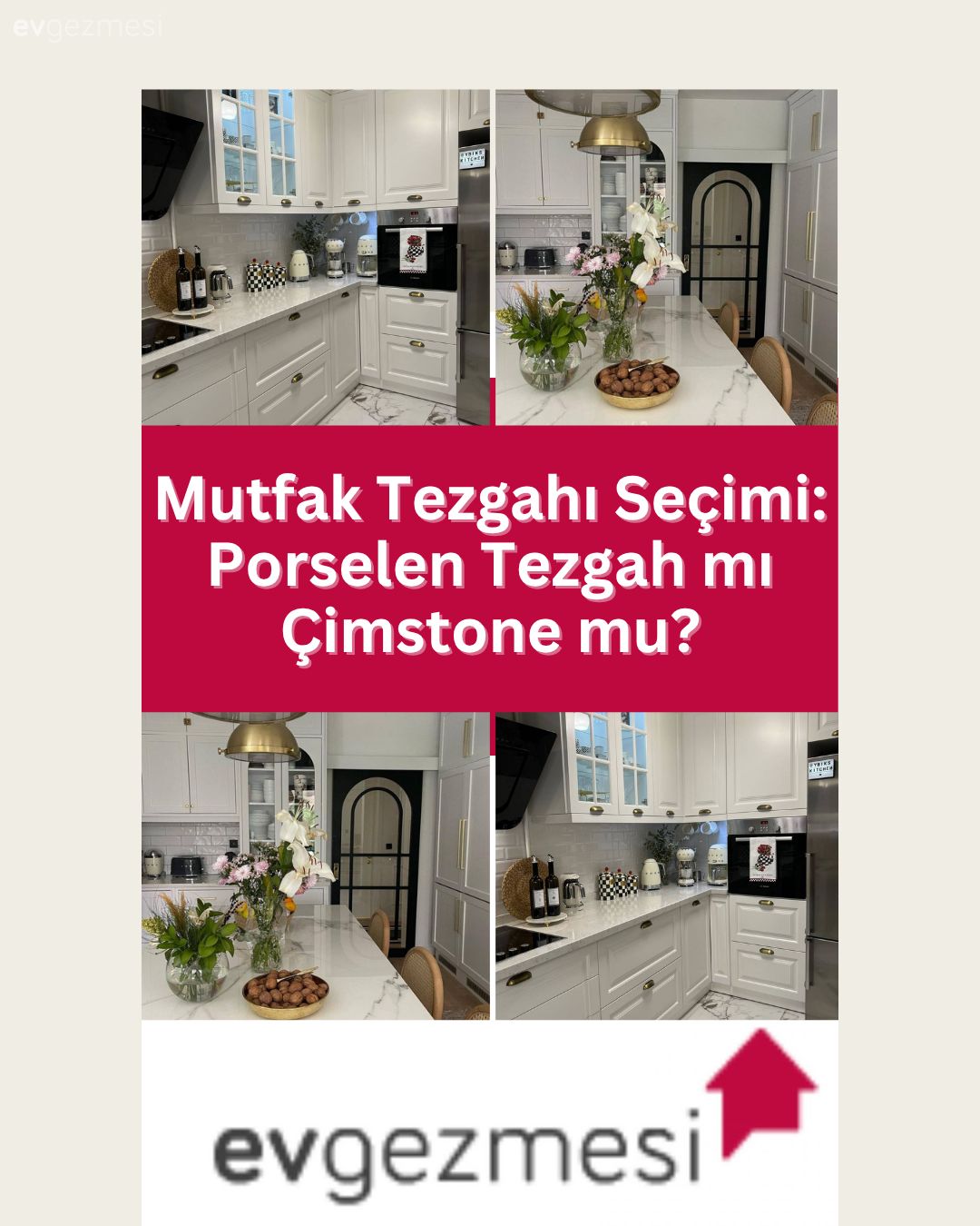 Mutfak Tezgahı Seçimi: Porselen Tezgah mı Çimstone mu?