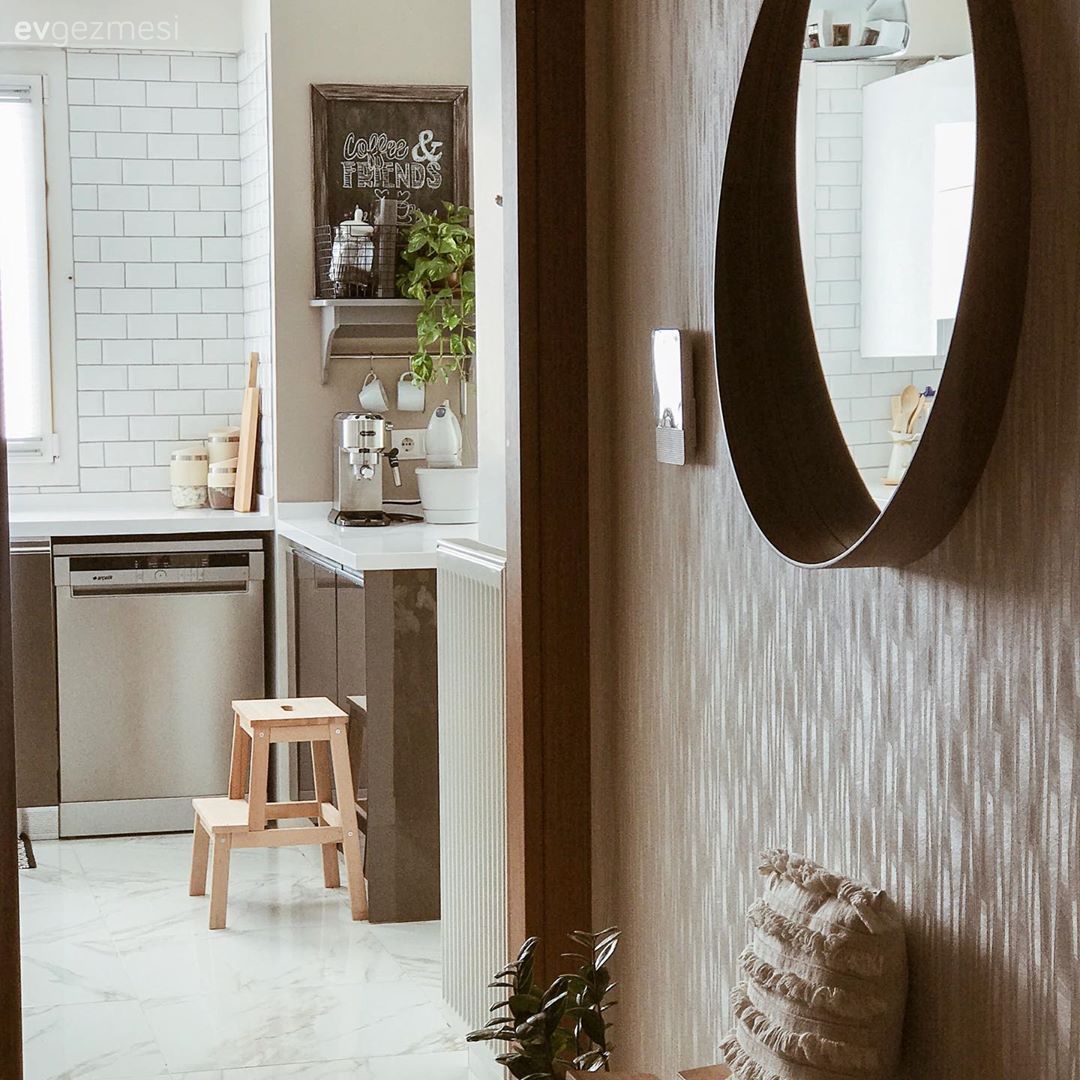 Antre, Yuvarlak ayna, Dekoratif ayna, Kırlent, Ev tekstili, Duvar dekorasyonu