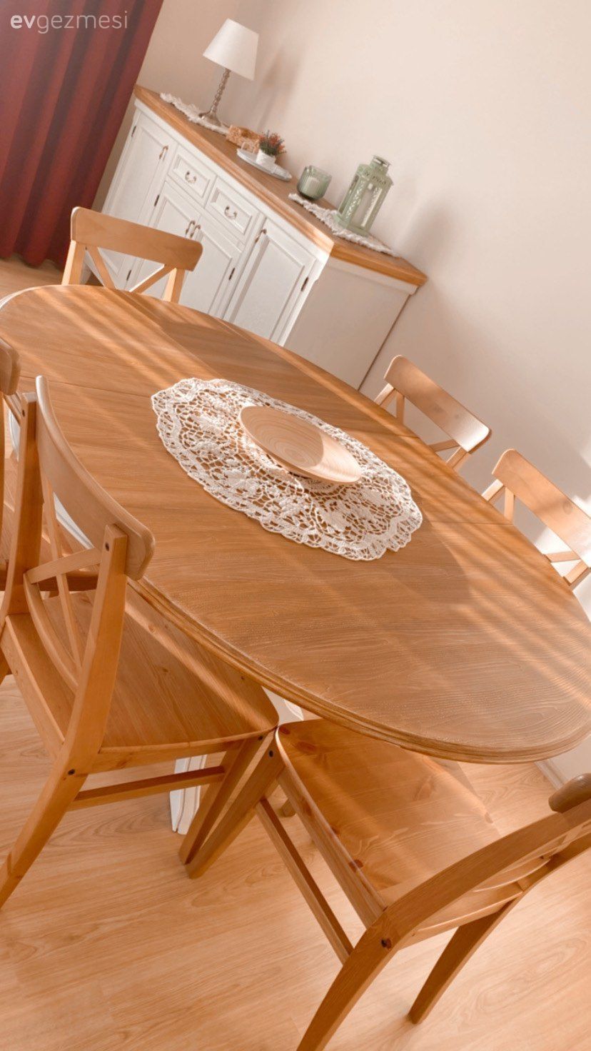 Ahşap Mobilya, Kırmızı, Sandalye, Yemek masası, Konsol, Konsol üzeri dekoratif objeleri