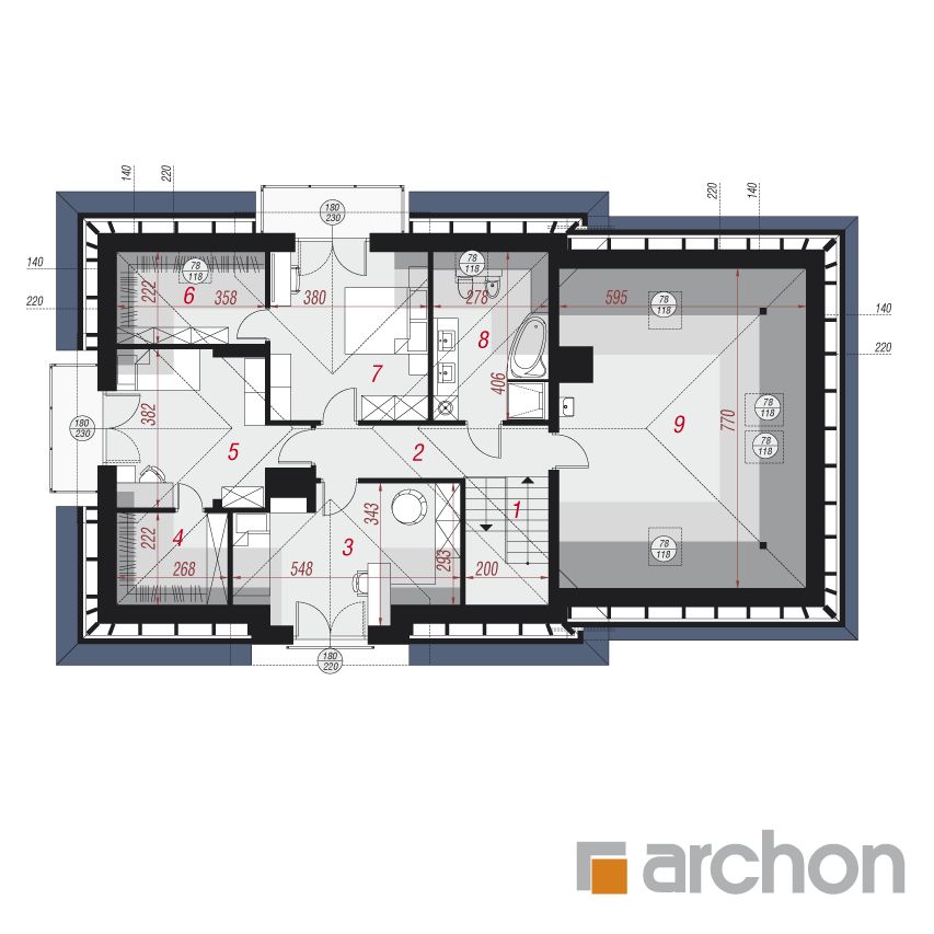 Planlarından İlham Alacağınız Balkonlu Müstakil Ev Modelleri