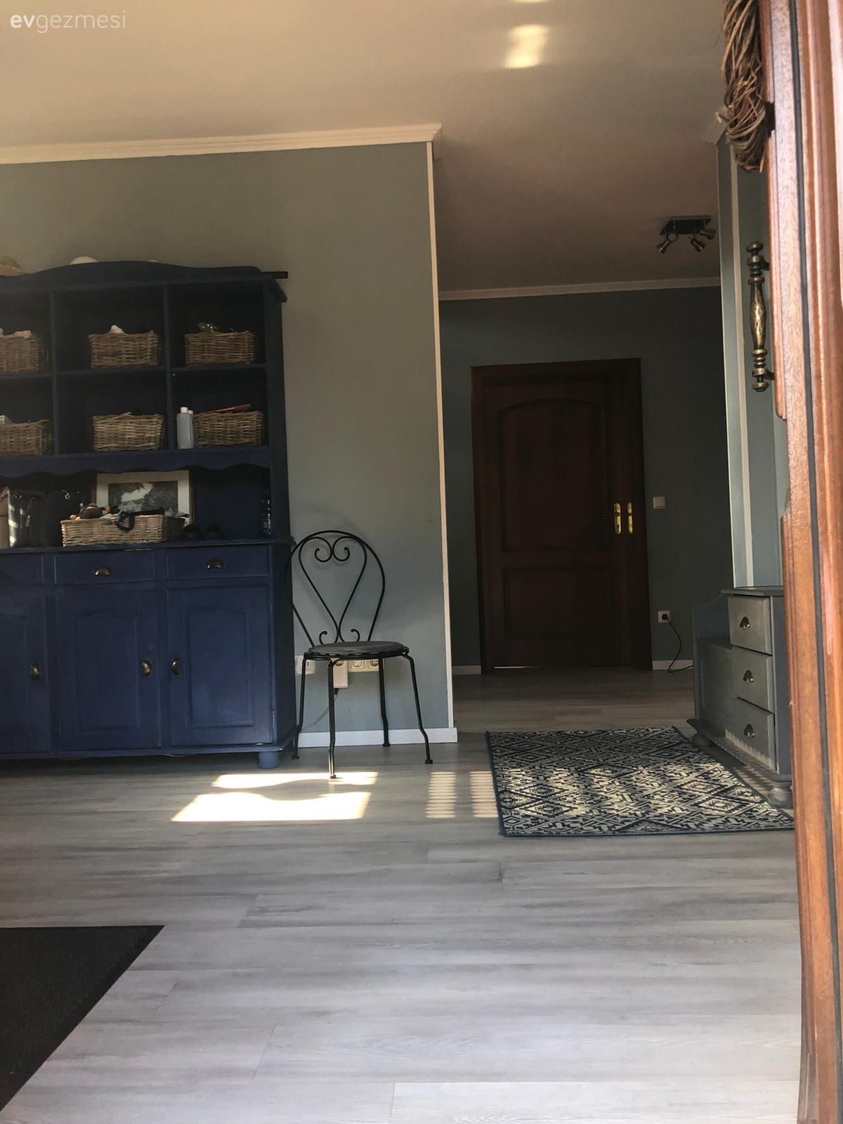 Dolap, İndigo Mavisi, Mobilya boyama, Kendin Yap