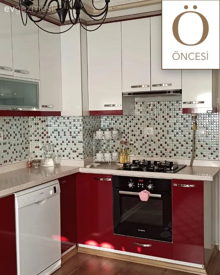 Bordodan Beyaza Geçiş Yapan Bu Mutfak Şimdi Bambaşka
