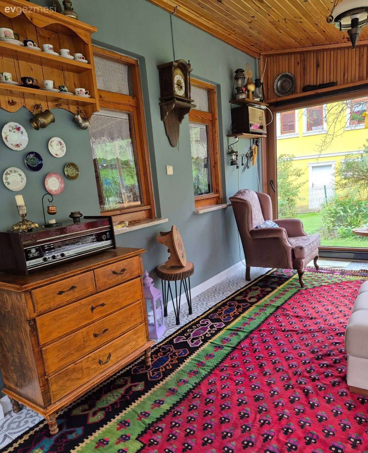 Kış bahçesi, Bahçe, Pembe, Yeşil duvar, Terek, Mutfak, Kahve köşesi, Berjer