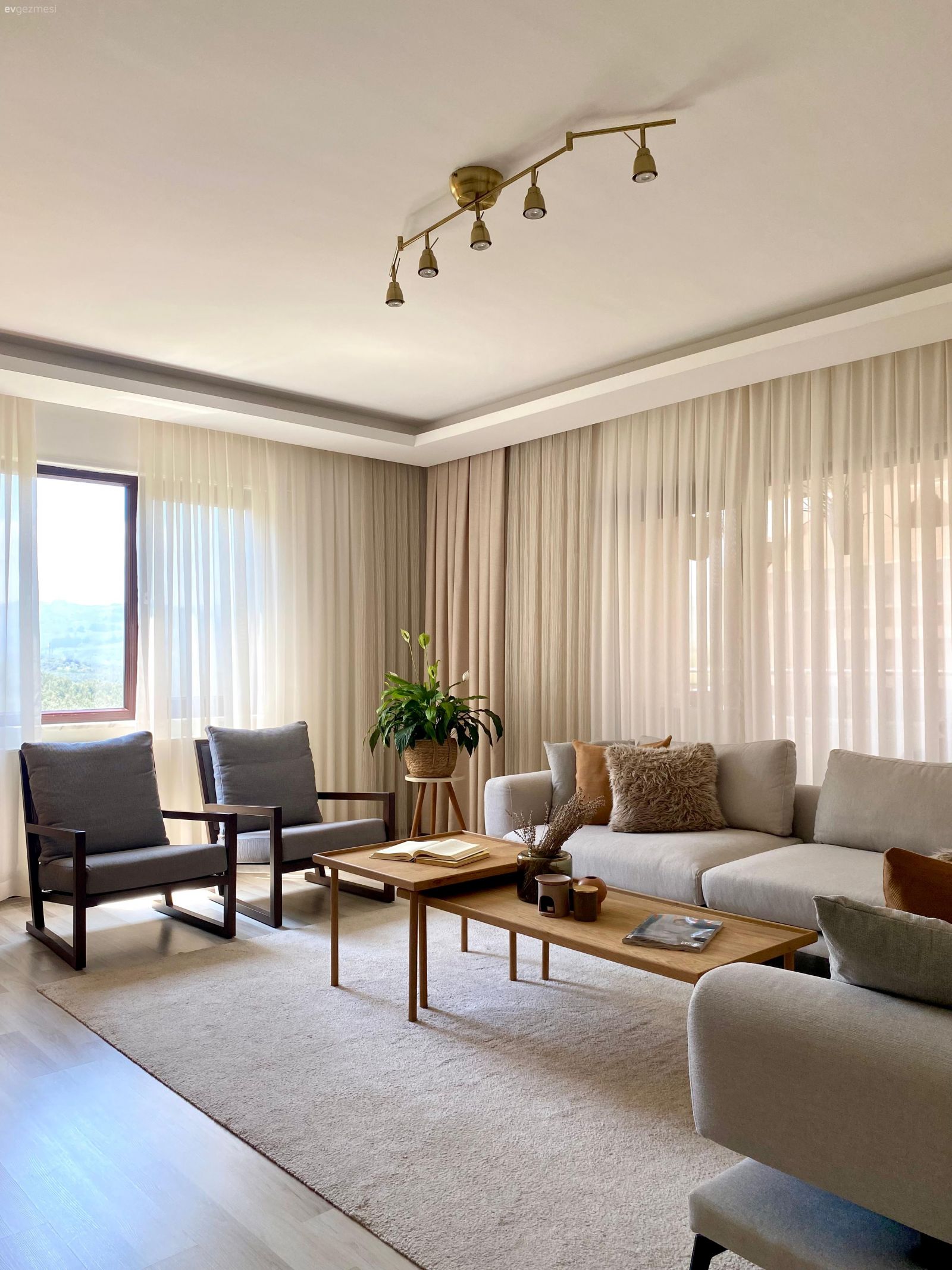 Bursa'daki Bu Modern Dekor Uyumlu Parçaların Bütünü!