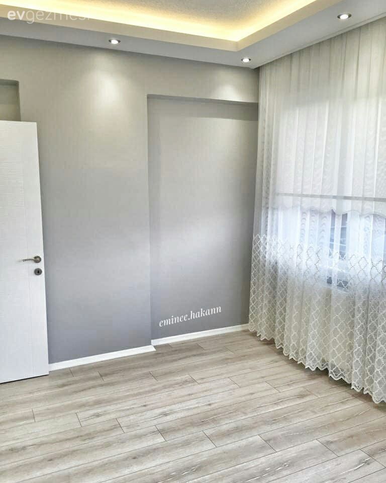 Yatak Odası, Tül perde, Perde