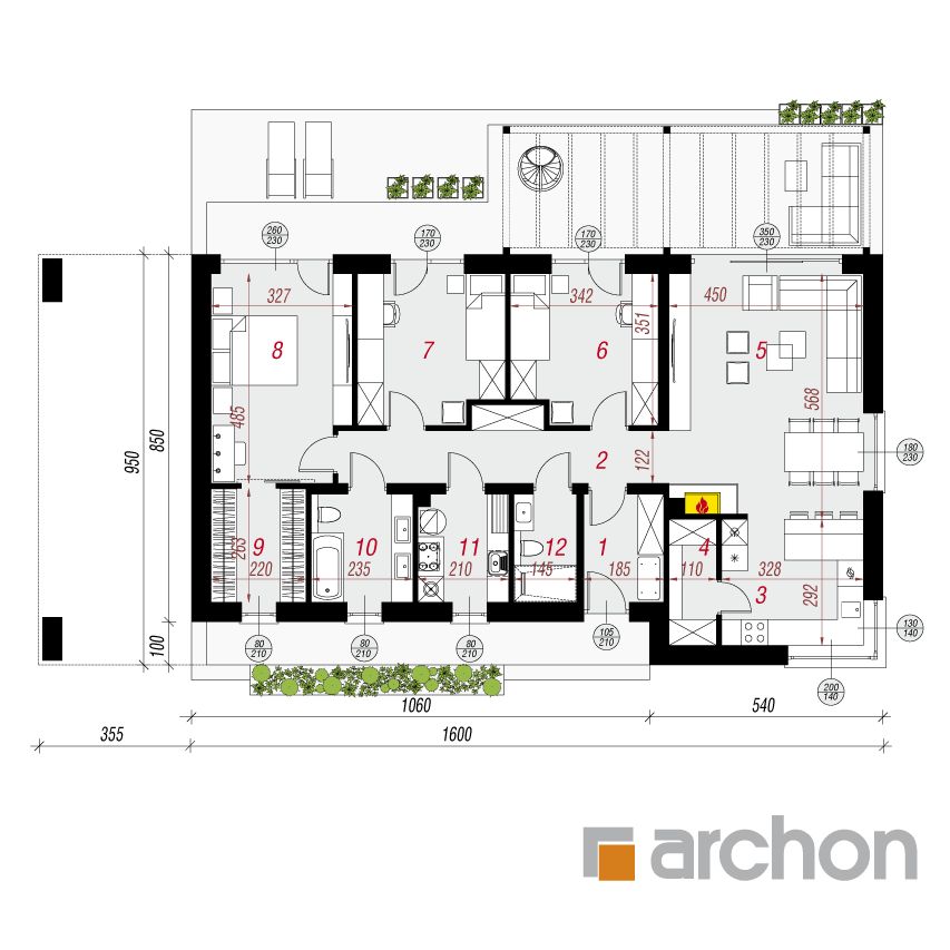 Farklı Metrekarelerde Tek Katlı Villa Projeleri ve Tamamlanmış Halleri