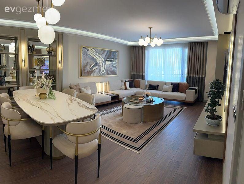 Özel Tasarımların Yer Aldığı Bu Evde Her Duvar Ayrı Şıklık Kaynağı!