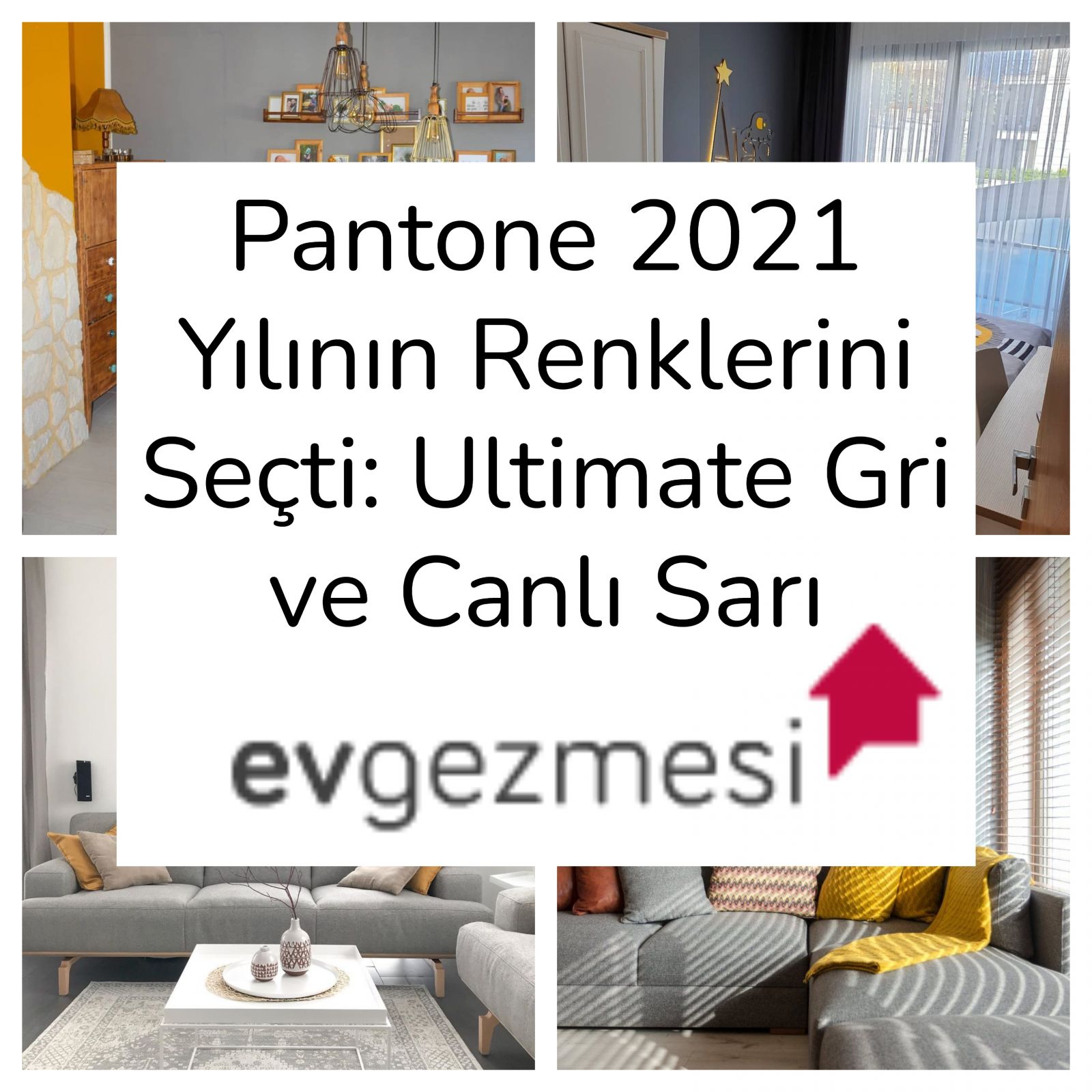 Pantone 2021 Yılının Renklerini Seçti: Ultimate Gri ve Canlı Sarı