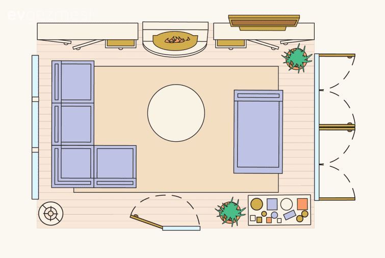 Kendi Tasarımcınız Olun: Salona Eşya Yerleştirmenin 10 Yolu