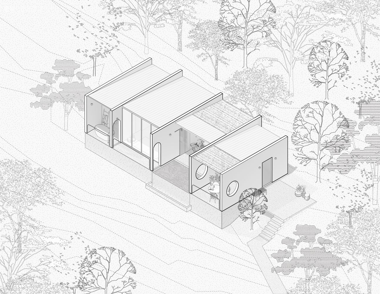 Manzaraya Saygı Duruşunda Bulunan 100 M2'lik Yazlık!