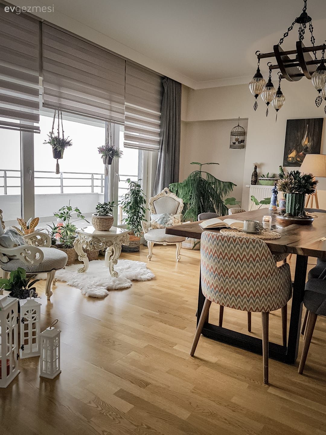 Bu Ankara Evinde Eski ve Yeni Harmanı Tam Kararında Olmuş