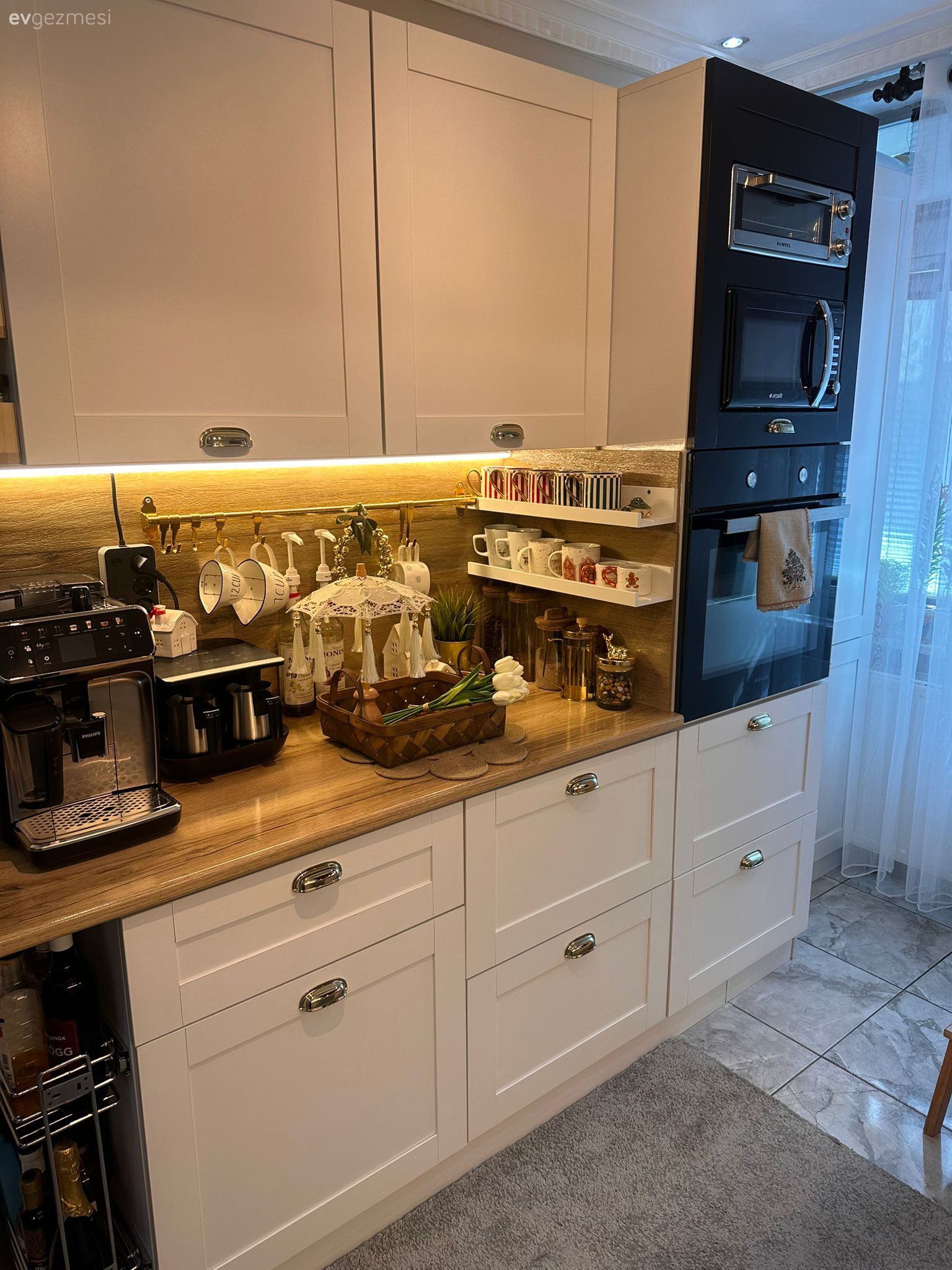 Demonte Alınan Dolaplar Bu Mutfağa Yeni Suret Kazandırmış