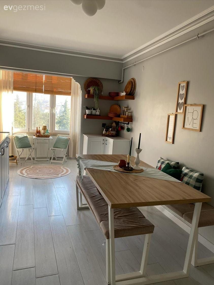 Öncesi&Sonrası: Balkonla Birleşen Mutfak Şimdi Daha Salaş!