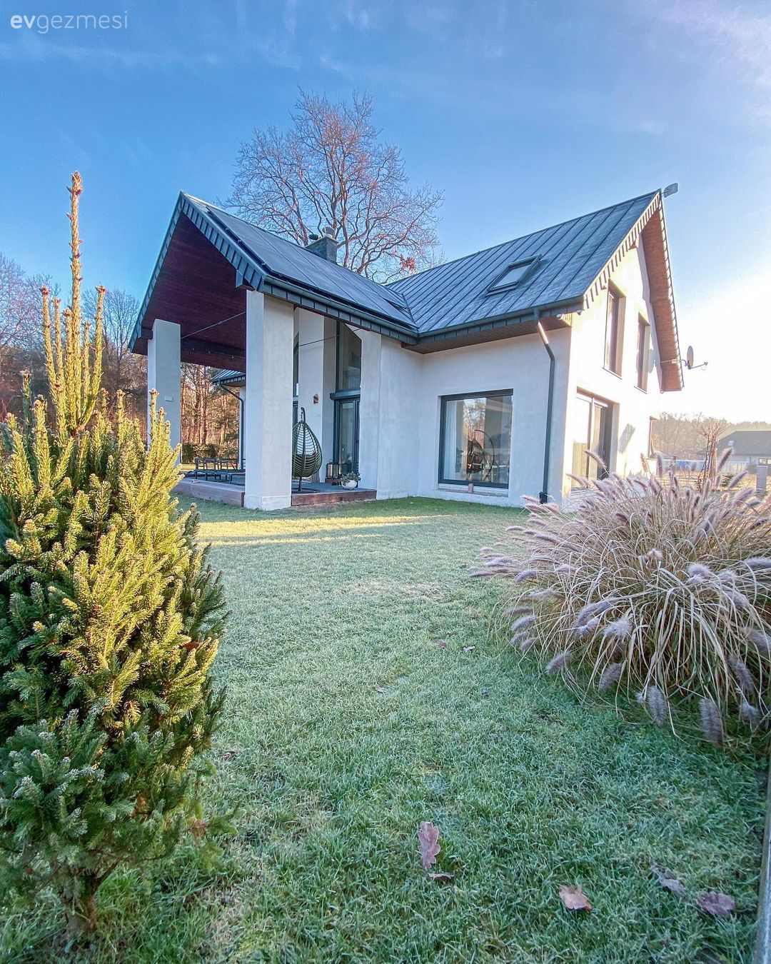 200 M2'lik İki Katlı 4+1 Müstakil Evin İçi ve Planı