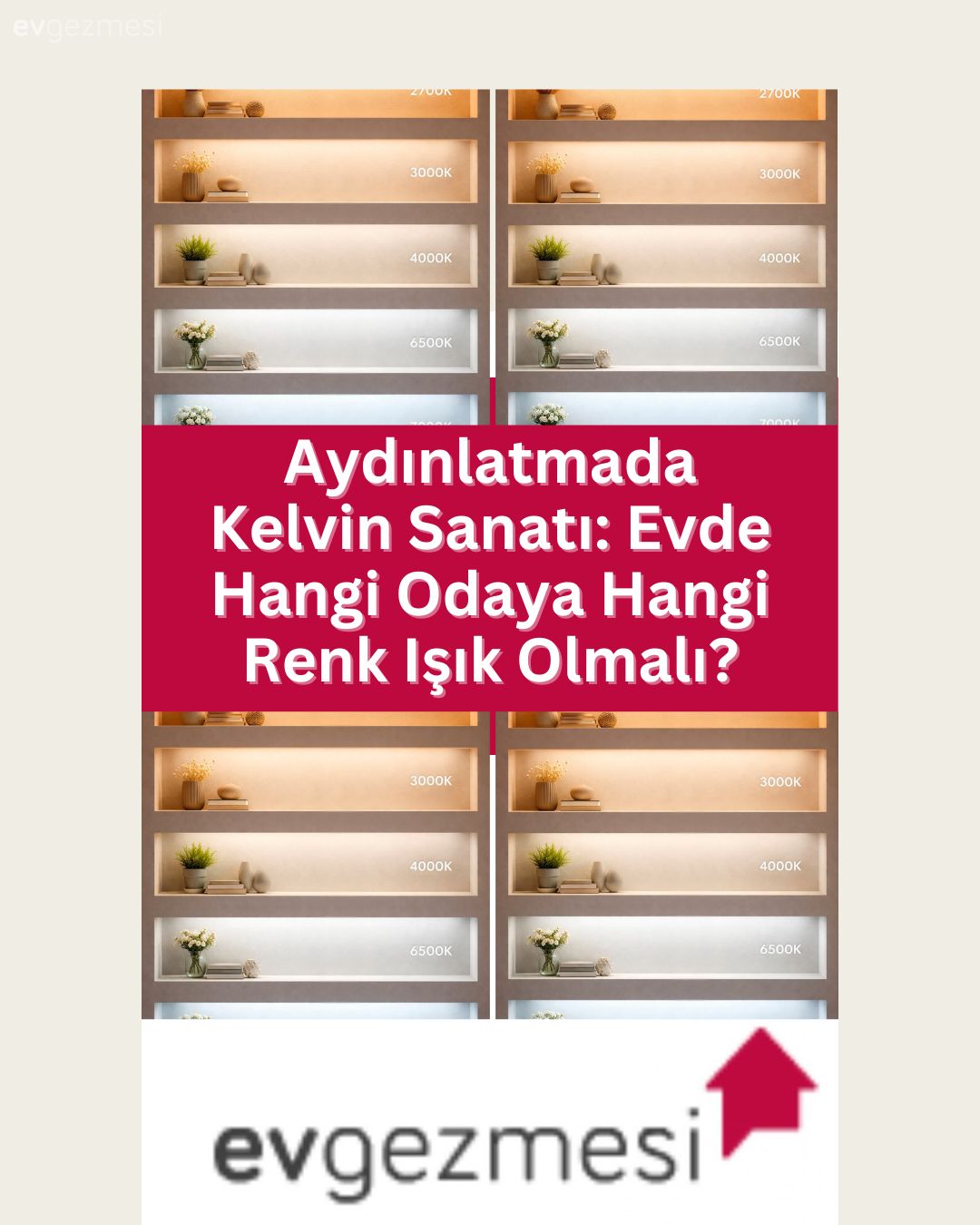 Aydınlatmada Kelvin Sanatı: Evde Hangi Odaya Hangi Renk Işık Olmalı?