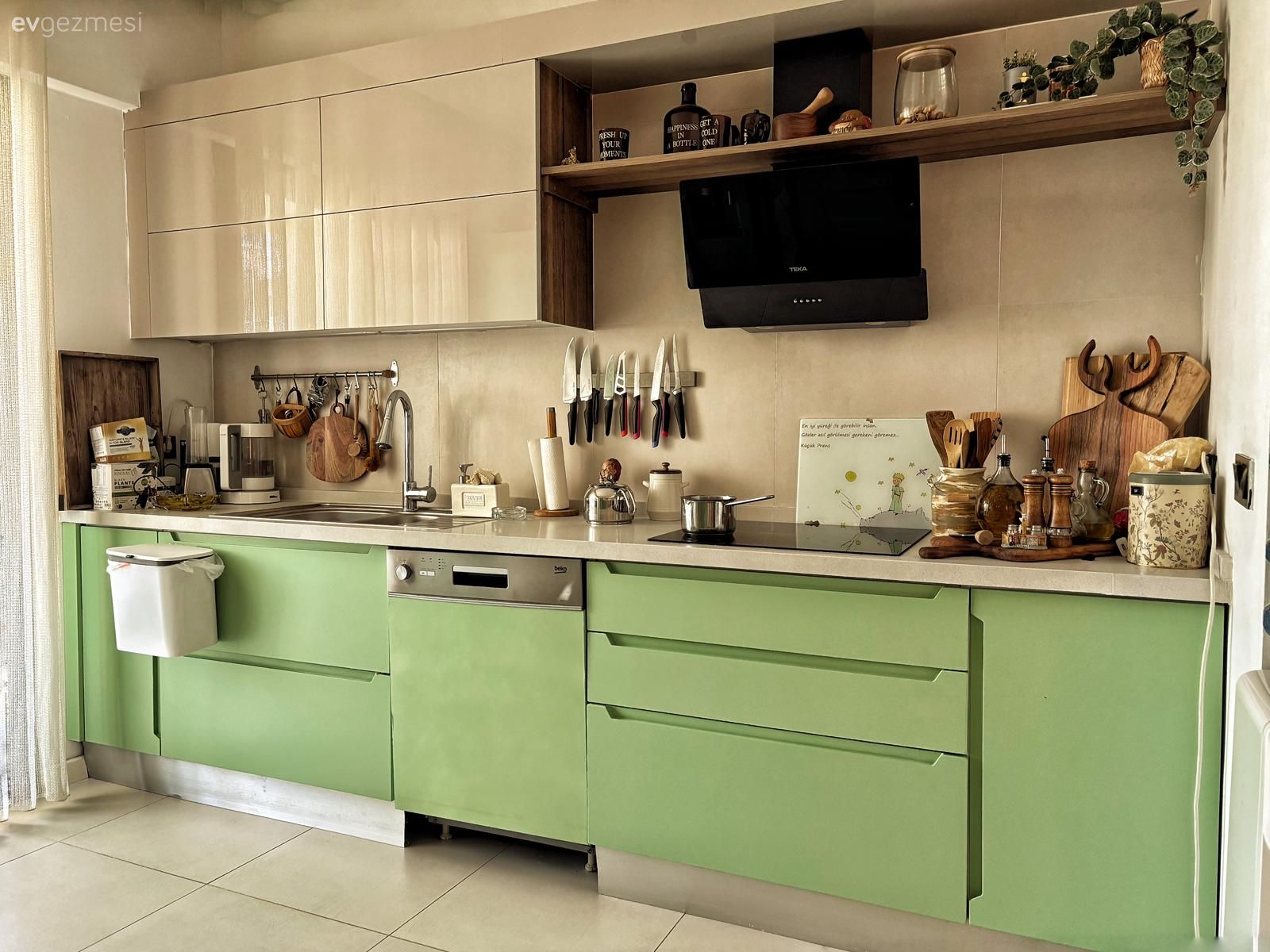 Açık Mutfak İstenen Bu İzmir Evinde Aradaki Duvar Kırdırılmış