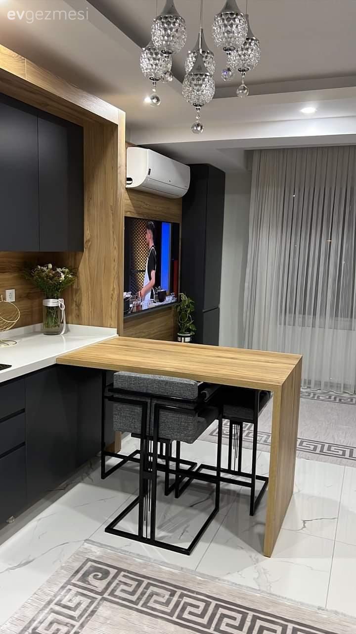 Bu Batman Mutfağında Ahşabın Natürel Tavrı Çok Belirgin!