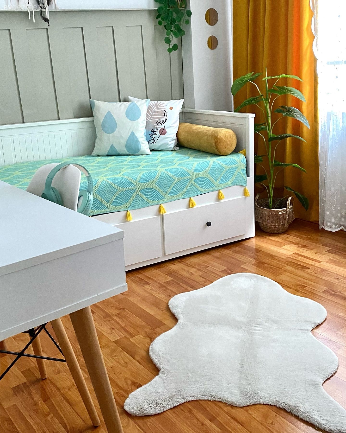 Küçük Salonu Ferahlatmak İçin Doğru Hamleler Yapılan İstanbul Evi!