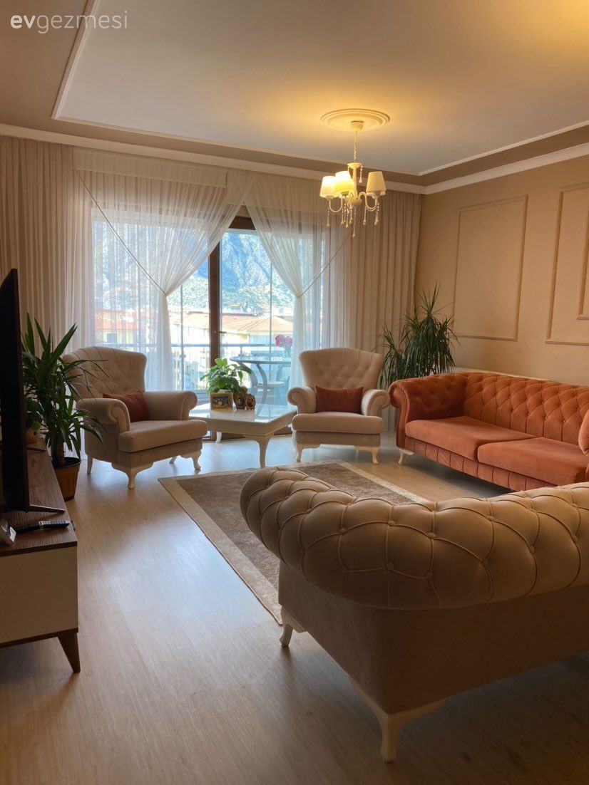 Bu Amasya Evi Keyifli Renk Paletiyle Enerjisini Yükseltmiş