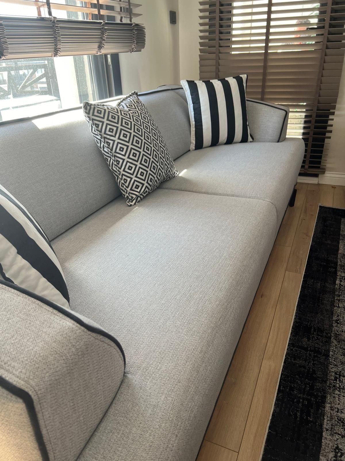 Gri, Siyah, Bej, Jaluzi, Kırlent, Ev tekstili