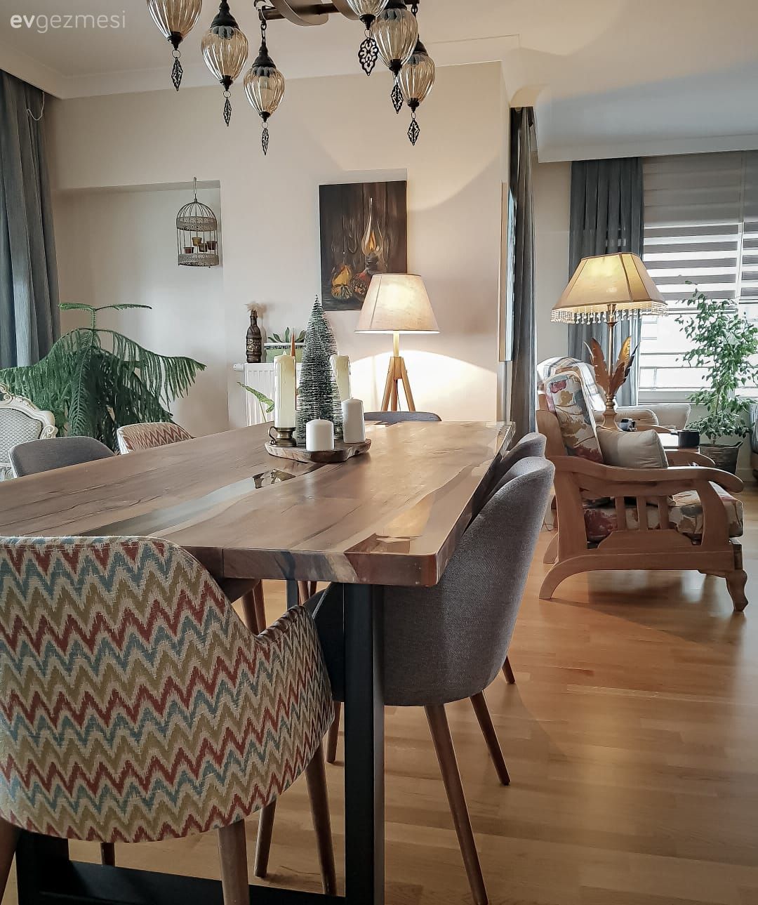 Bu Ankara Evinde Eski ve Yeni Harmanı Tam Kararında Olmuş