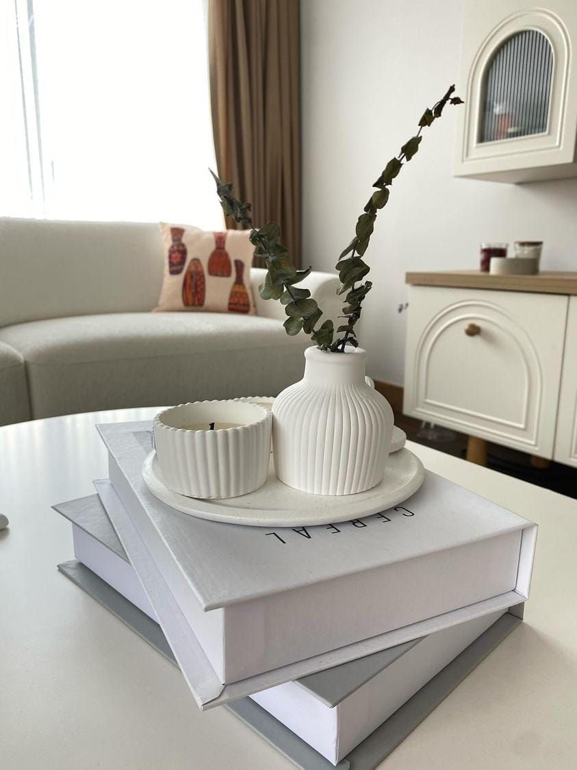 Dekoratif Objeler, Beyaz, Modern, Ahşap Mobilya, Kahverengi, Koltuk takımı