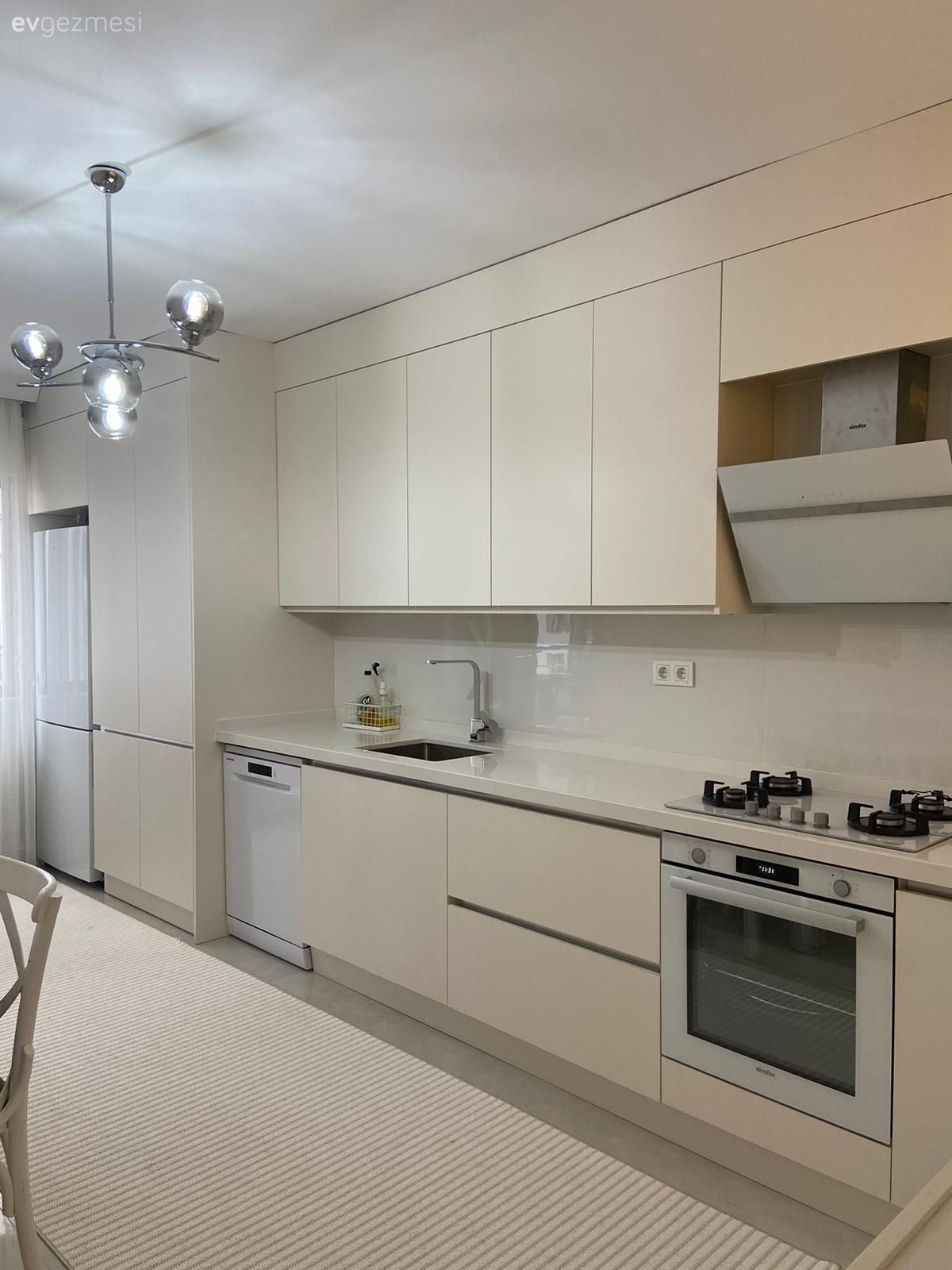 10 Yıllık Mutfak Tadilattan Sonra Daha Çok Ferahlamış