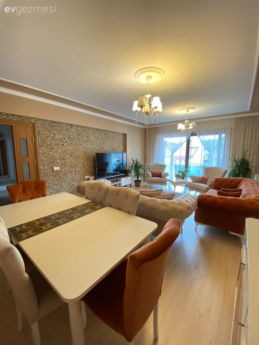 Bu Amasya Evi Keyifli Renk Paletiyle Enerjisini Yükseltmiş