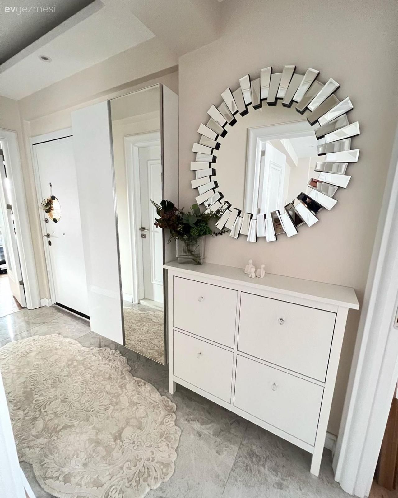 Antre, Beyaz, Dresuar, Ayna, Yolluk, Halı, Boy aynası