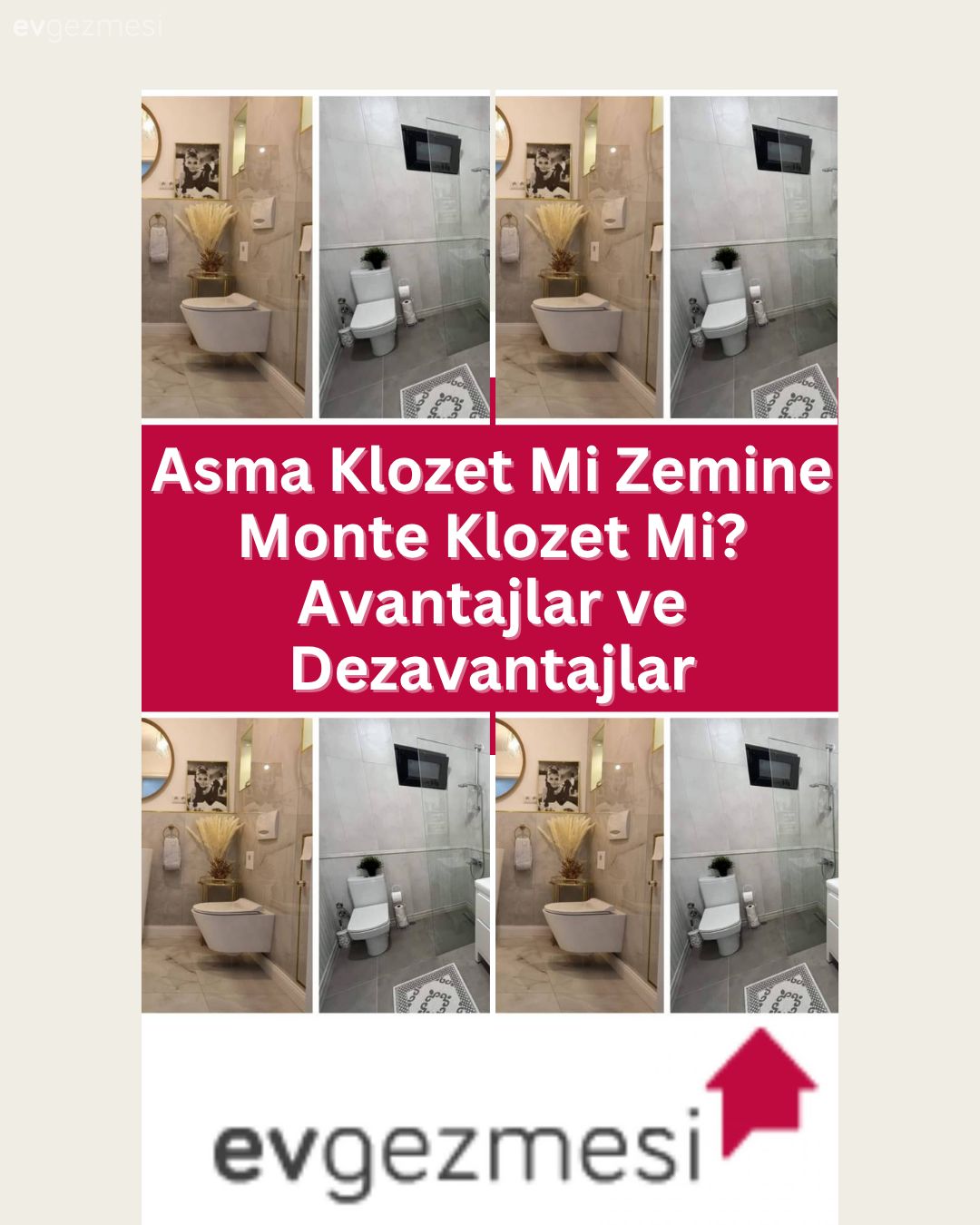Asma Klozet Mi Zemine Monte Klozet Mi? Avantajlar ve Dezavantajlar
