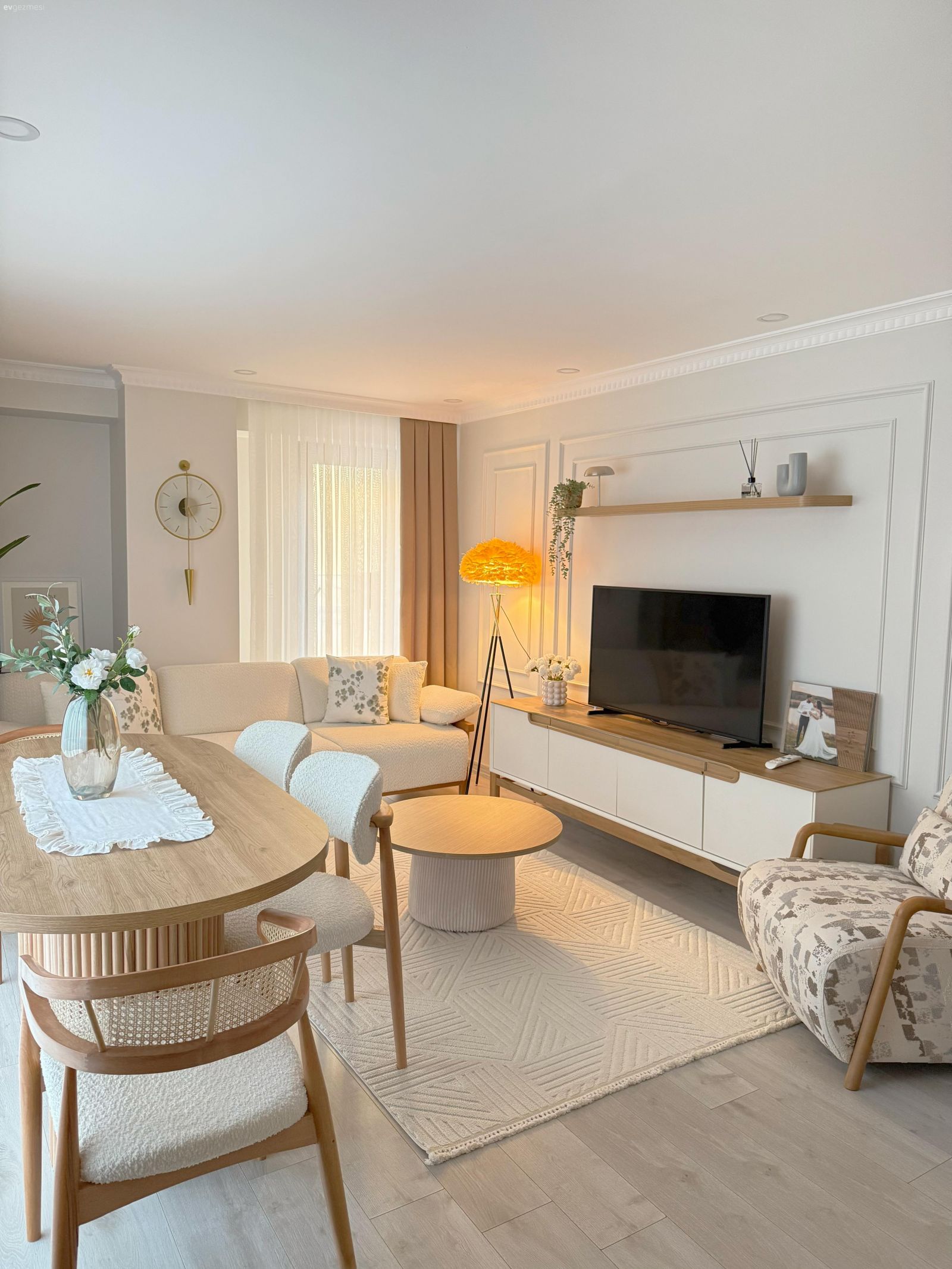 Bu Evde Ferahlık ve Keyif Dengesi Tam Kararında