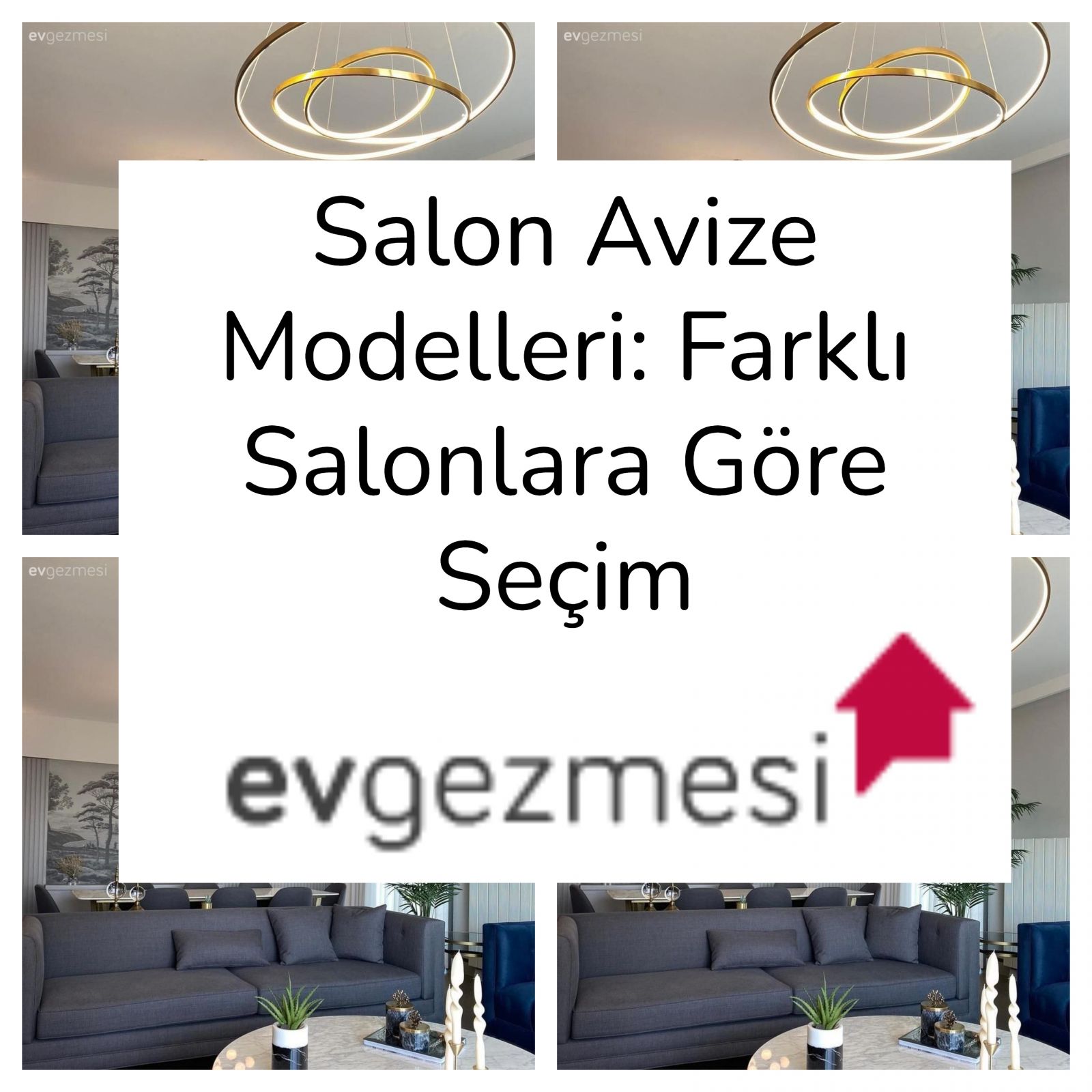 Salon Avize Modelleri: Farklı Salonlara Göre Seçim