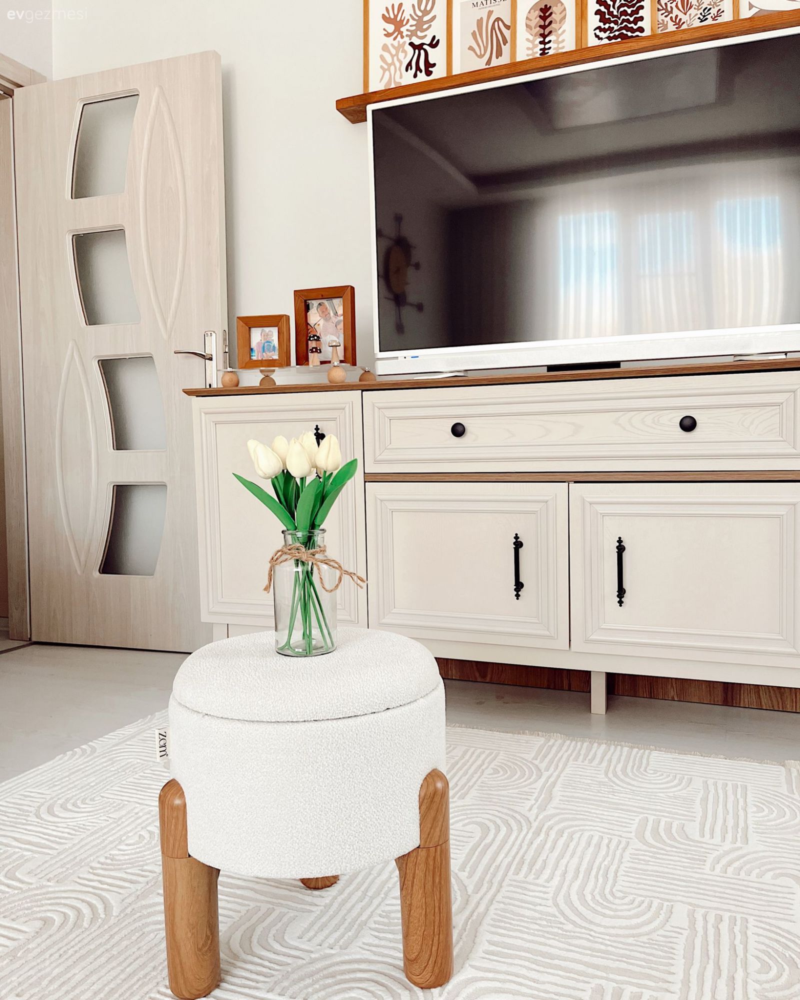 Tv ünitesi, Krem, Halı, Salon halısı