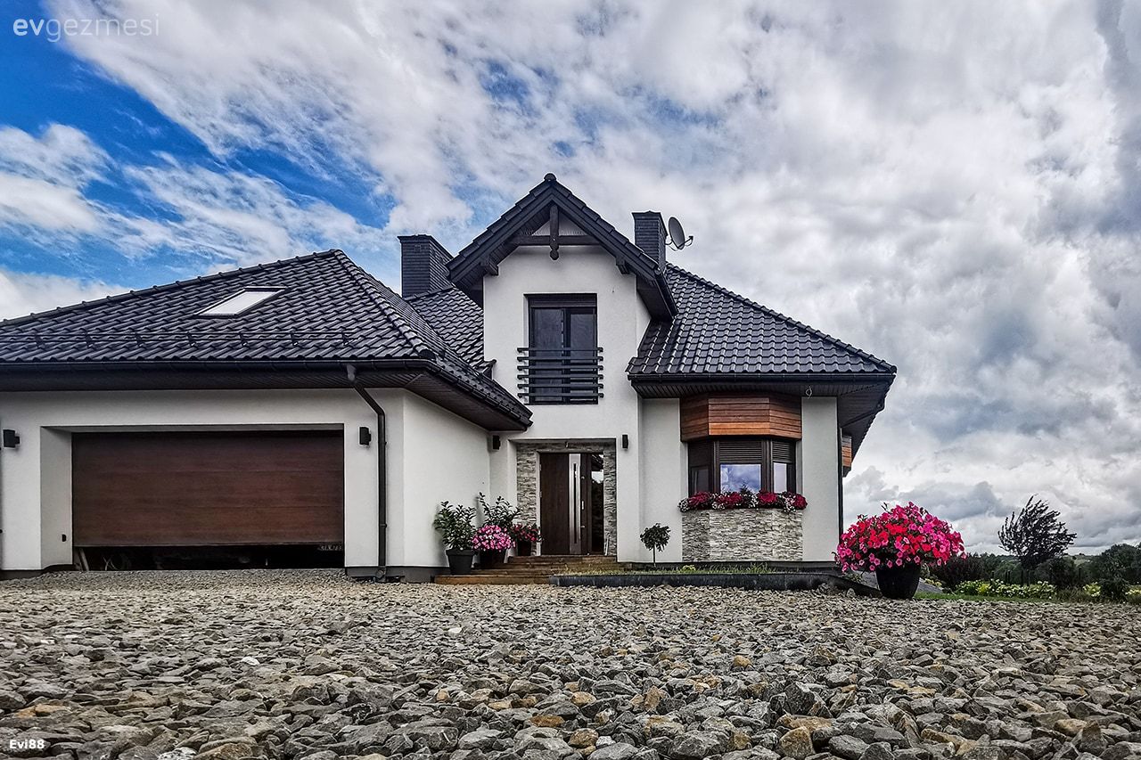 Müstakil Ev Yapacaklara İlham Verecek 200 M2'lik Dubleks Ev