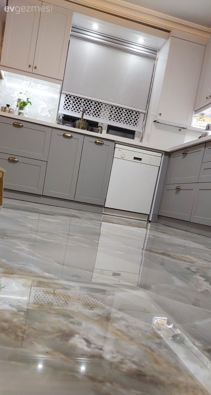 12 Yıllık Evin Mutfağı Şimdi Yeni Doğmuş Bebek Gibi!