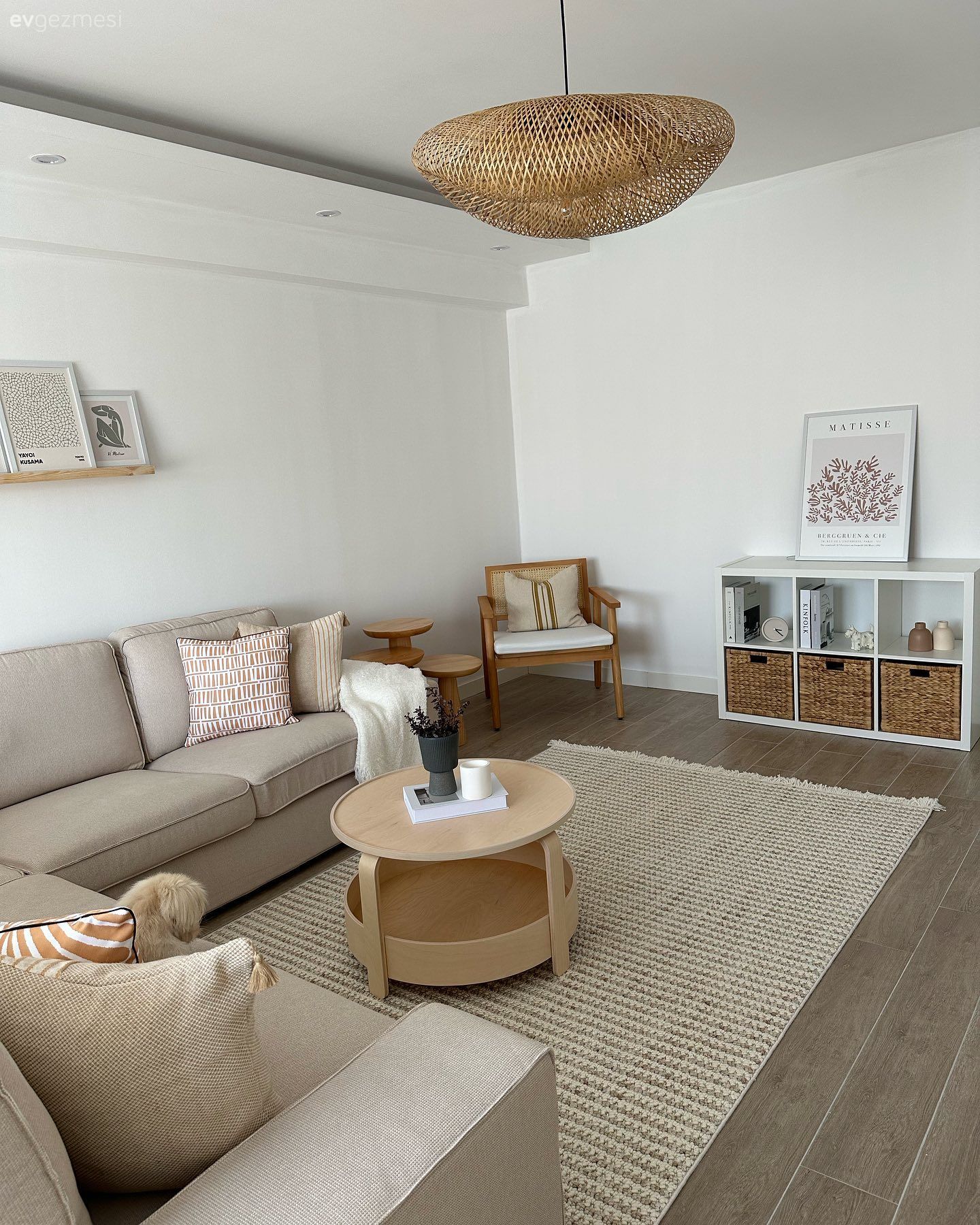 Bu Denizli Evinde İskandinav Stilin Zarafeti Her Yanı Sarmış!