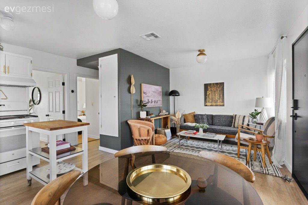 Müstakil Ev Yapacaklara 50 M2 Balkonlu Tek Katlı Ev Modeli