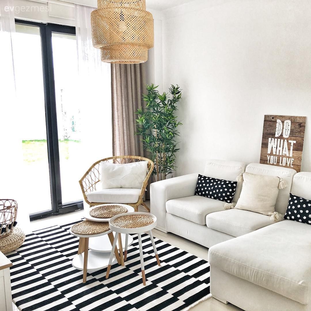 Beyaz Koltuk Kombinleri: Sitemizdeki Evlerden Örnekler