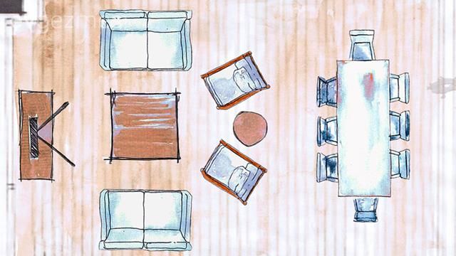 Dikdörtgen Salon Nasıl Yerleştirilir?