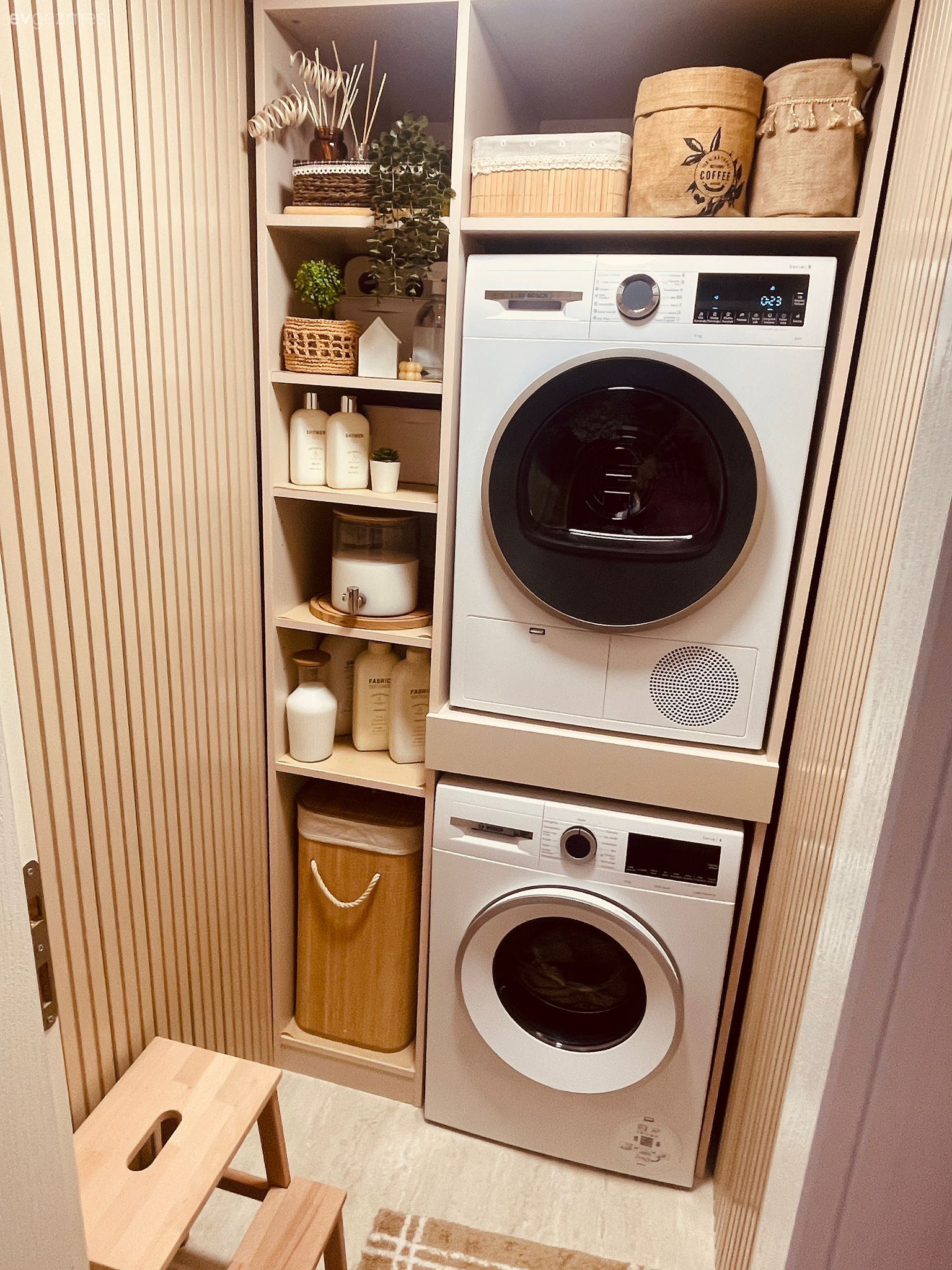 Çamaşır odası, Vizon