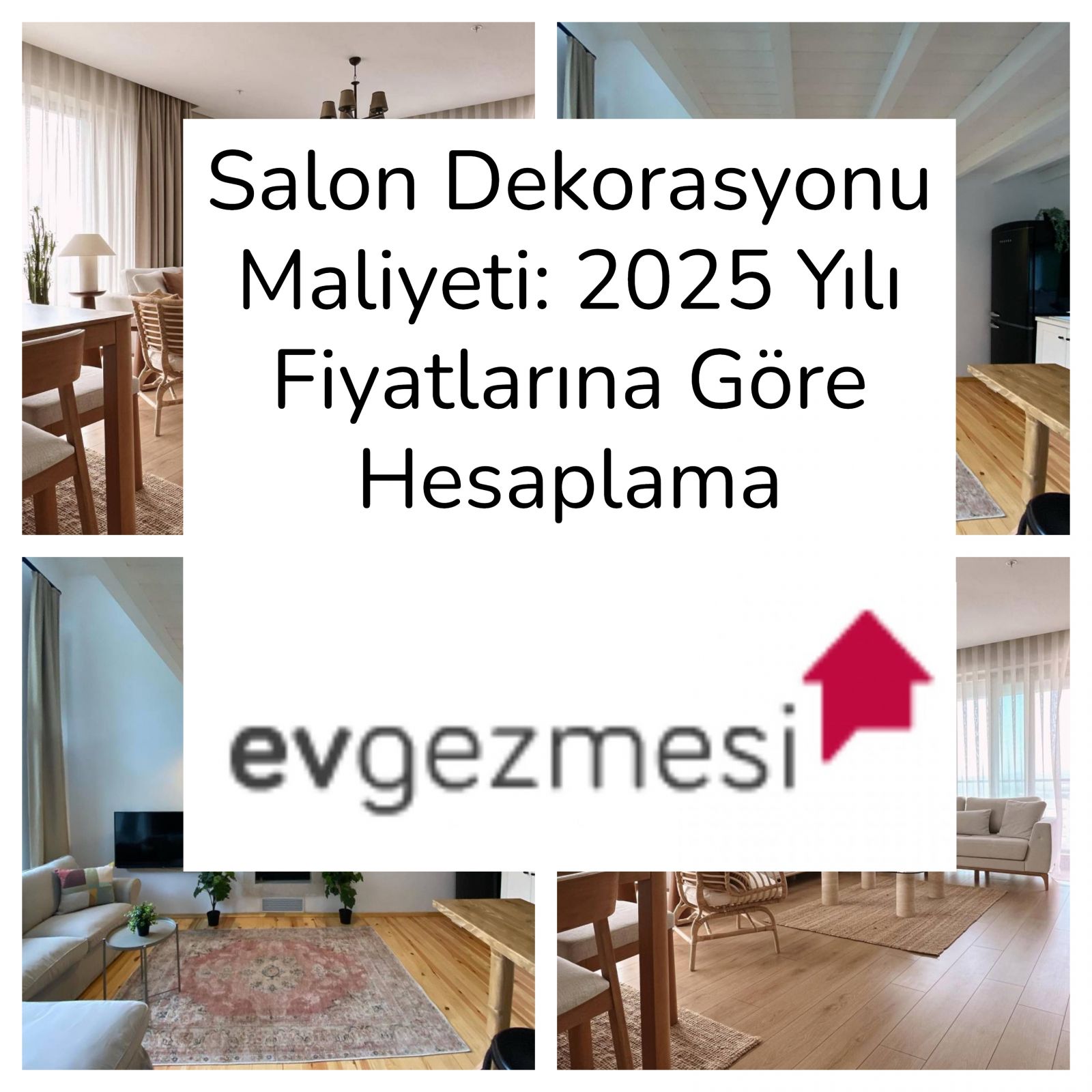 Salon Dekorasyonu Maliyeti: 2025 Yılı Fiyatlarına Göre Hesaplama